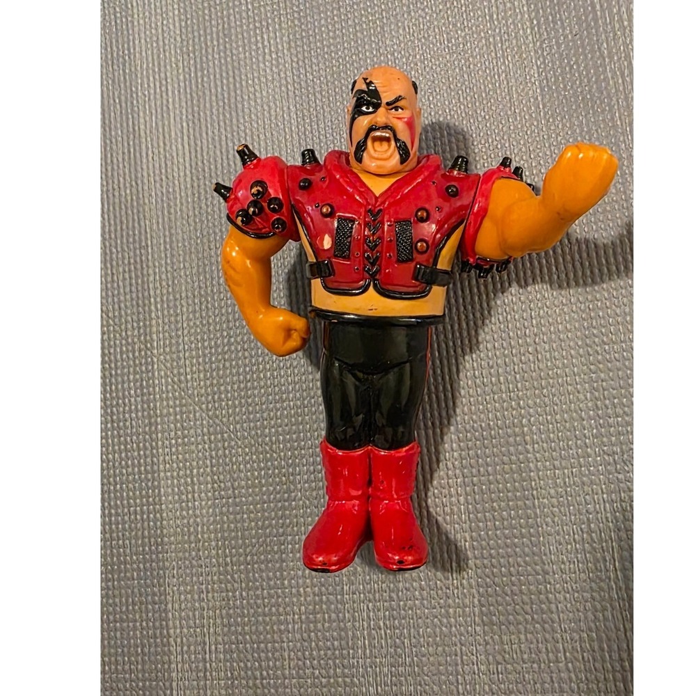 Vintage 1991 WWF Hasbro Legion of Doom Hawk Animal Wrestling Action Figures